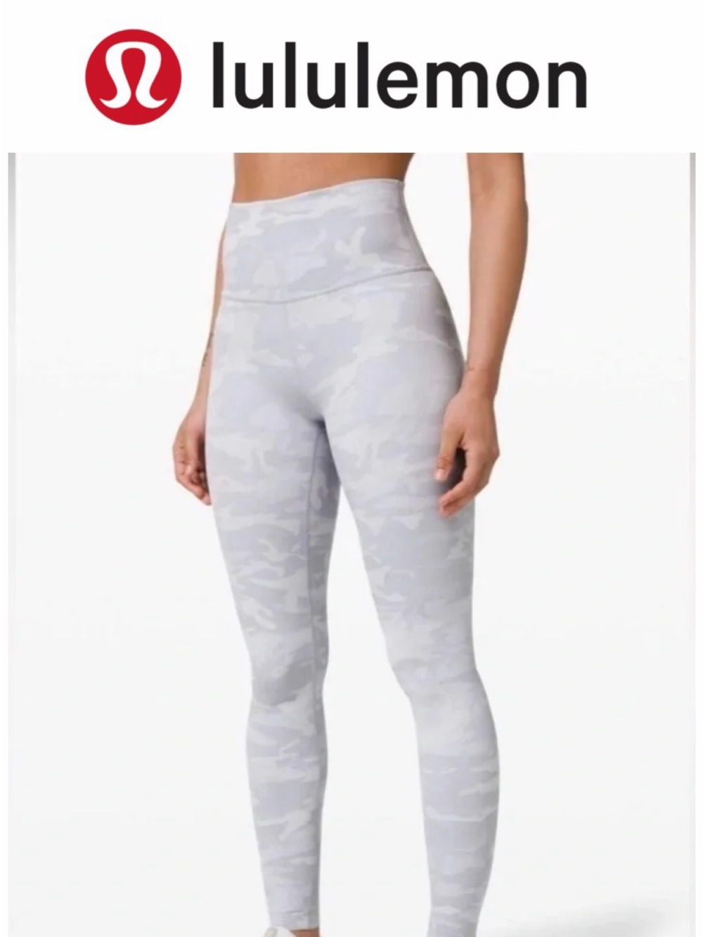 BNWT Lululemon Camo Leggings